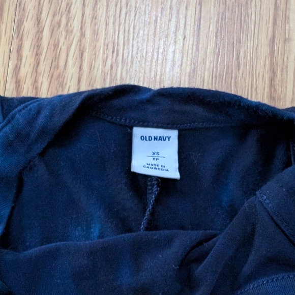 Old Navy Dark Navy Blue Tie Dye Striped Summer Dress - Picture 4 of 6